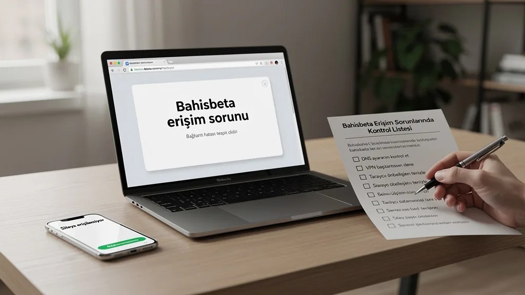 Bahisbeta Erişim Sorunlarında Kontrol Listesi
